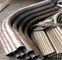 Garnitures de tuyau soudées bout à bout formées chaudes de la courbure 1.5D 2.0D d'acier au carbone d'ASME A105
