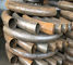 garnitures malléables Sch40 d'Asme B16.49 de coude de tuyauterie d'acier au carbone de soudure du biseau 5d